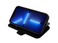 Case BMW BMBKP14L22RVSK iPhone 14 Pro 6.1" black/black bookcase Leather Stamp Blue Lines Case BMW BMBKP14L22RVSK iPhone 14 Pro 6.1" black/black bookcase Leather Stamp Blue Lines