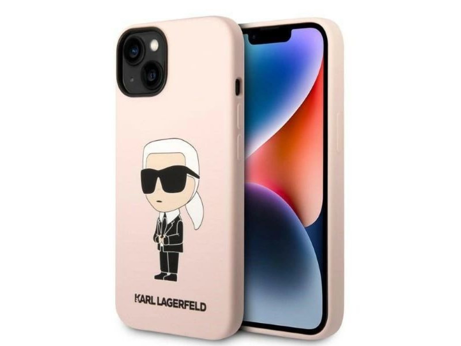 Capa rígida Karl Lagerfeld KLHCP14MSNIKBCP para iPhone 14 Plus 6.7