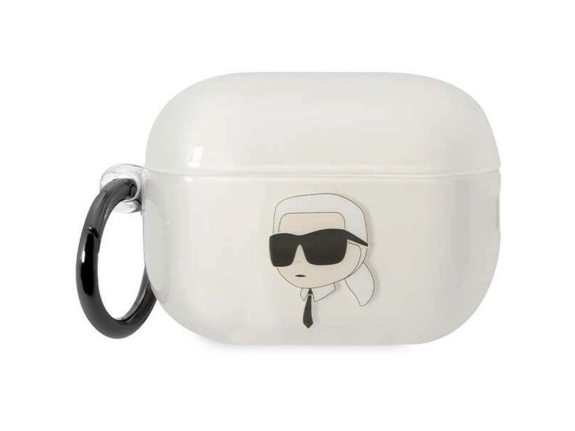 Karl Lagerfeld KLAP2HNIKTCT Capa transparente para AirPods Pro 2 Ikonik Karl Lagerfeld