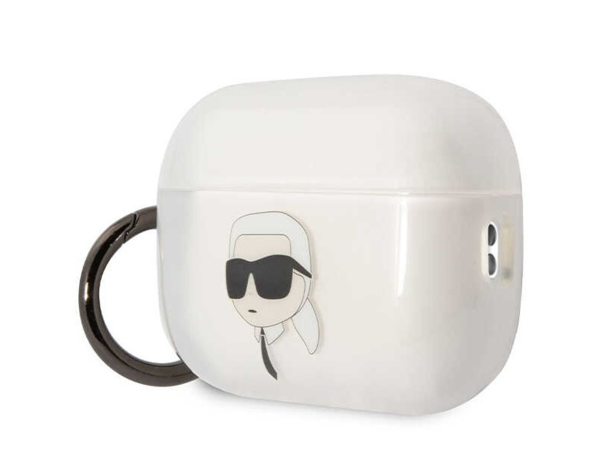 Karl Lagerfeld KLAP2HNIKTCT Capa transparente para AirPods Pro 2 Ikonik Karl Lagerfeld