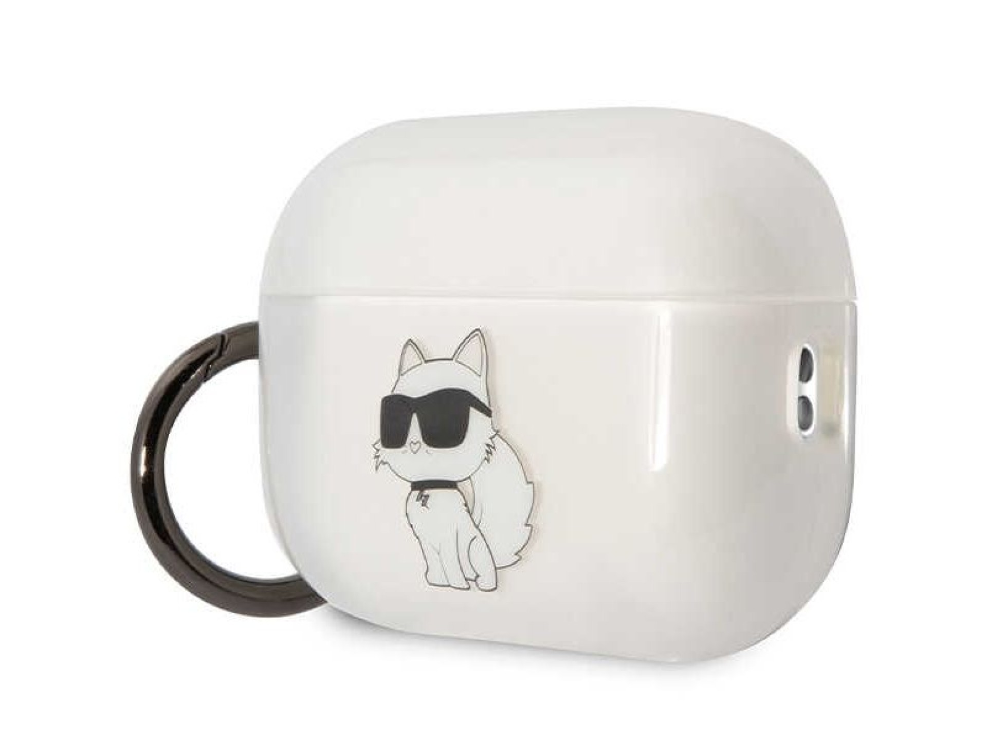 Karl Lagerfeld KLAP2HNCHTCT Capa transparente para AirPods Pro 2 Ikonik Choupette