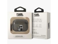 Capa para AirPods Pro 2 Karl Lagerfeld KLAP2HNKCTGK preta/preta com glitter Karl&Choupette Capa para AirPods Pro 2 Karl Lagerfeld KLAP2HNKCTGK preta/preta com glitter Karl&Choupette