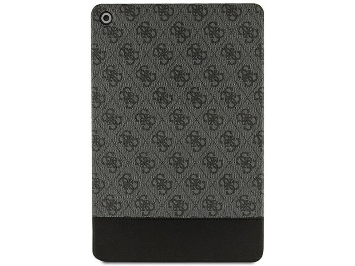 Capa Guess 4G Stripe Allover para iPad de 10,2" - preta