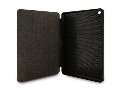 Funda Guess 4G Stripe Allover para iPad de 10,2" - negra