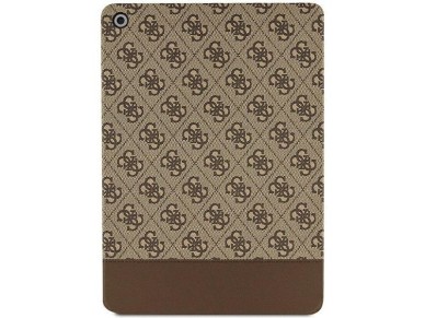 Guess 4G Stripe Allover case for iPad 10.2" - brown