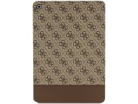 Guess 4G Stripe Allover case for iPad 10.2" - brown Guess 4G Stripe Allover case for iPad 10.2" - brown