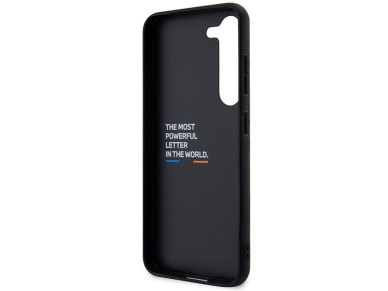 BMW Leather Carbon case for Samsung Galaxy S23+ - black BMW Leather Carbon case for Samsung Galaxy S23+ - black