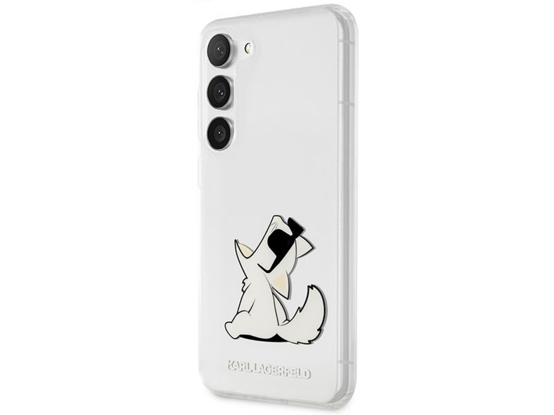Karl Lagerfeld KLHCS23MCFNRC S23+ S916 transparent hardcase Choupette Fun