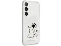 Karl Lagerfeld KLHCS23MCFNRC S23+ S916 transparent hardcase Choupette Fun Karl Lagerfeld KLHCS23MCFNRC S23+ S916 transparent hardcase Choupette Fun