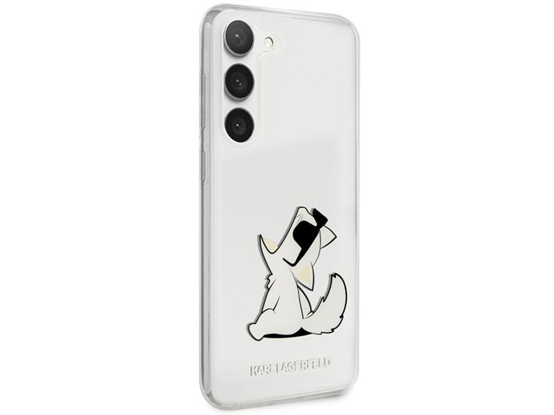 Karl Lagerfeld KLHCS23MCFNRC S23+ S916 transparent hardcase Choupette Fun