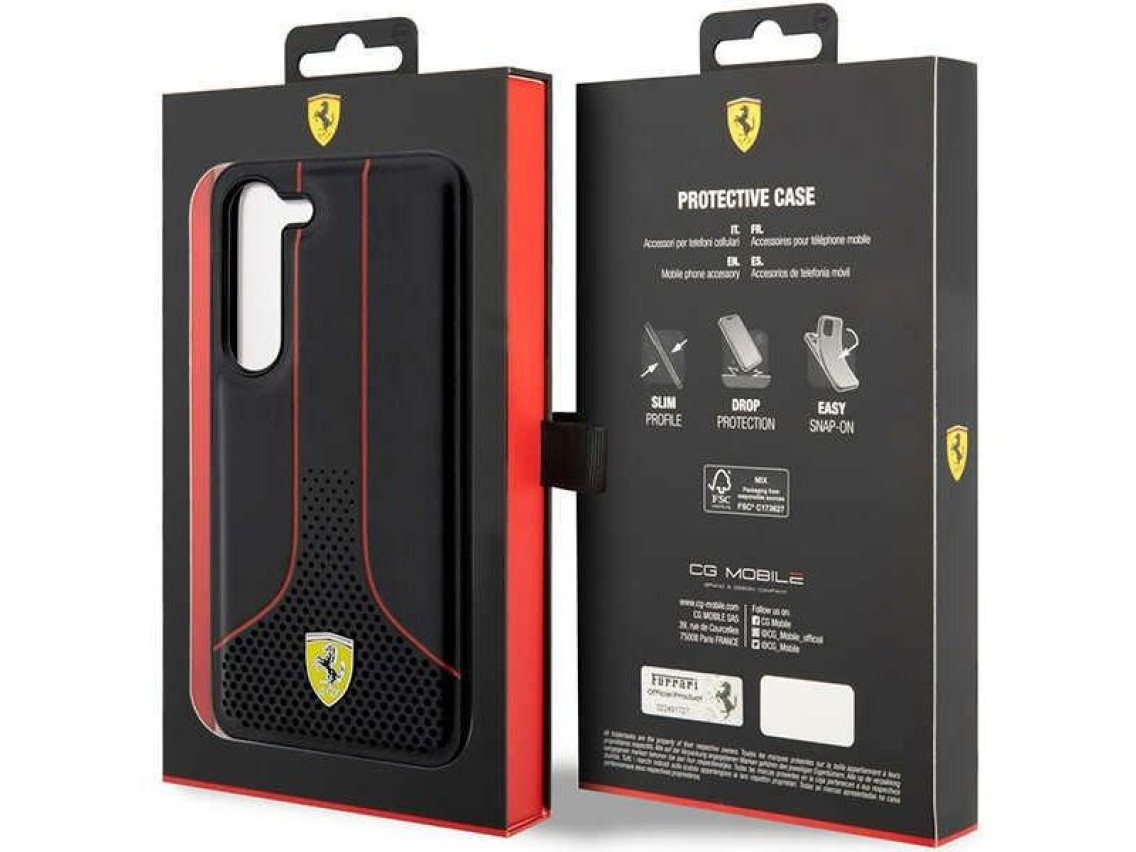 Ferrari FEHCS23MPCSK S23+ S916 black/black hardcase Perforated 296 P