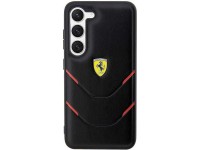 Estuche rígido Ferrari FEHCS23SPBAK S23 S911 negro/negro con líneas de estampado en caliente Estuche rígido Ferrari FEHCS23SPBAK S23 S911 negro/negro con líneas de estampado en caliente
