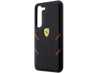 Estuche rígido Ferrari FEHCS23SPBAK S23 S911 negro/negro con líneas de estampado en caliente Estuche rígido Ferrari FEHCS23SPBAK S23 S911 negro/negro con líneas de estampado en caliente