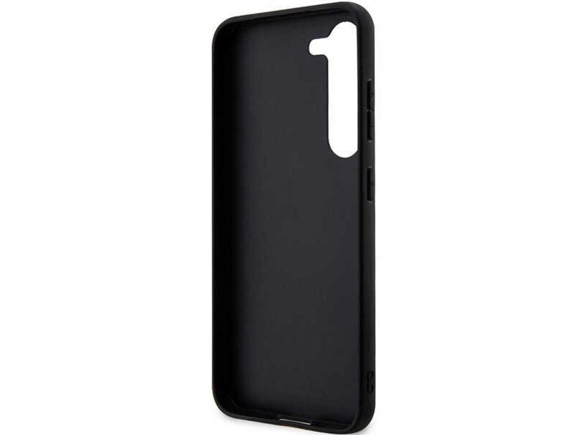 Estuche rígido Ferrari FEHCS23SPBAK S23 S911 negro/negro con líneas de estampado en caliente