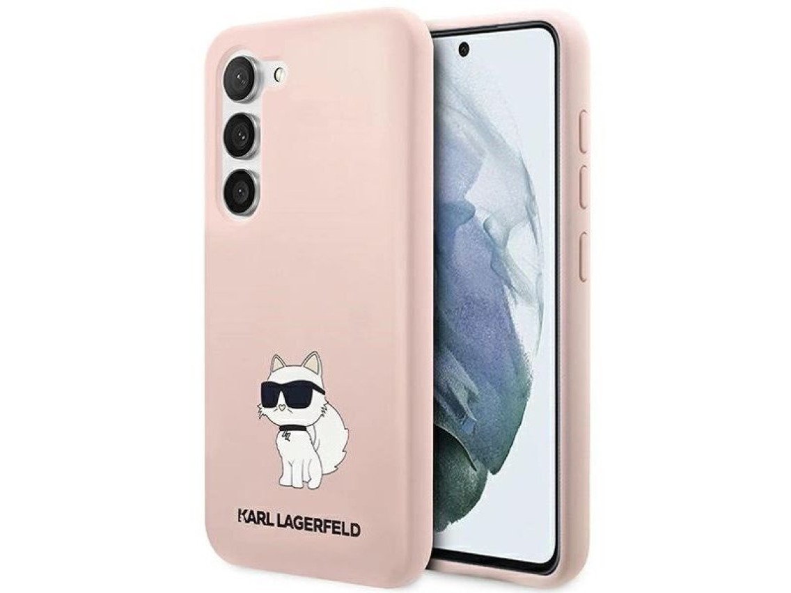 Karl Lagerfeld KLHCS23SSNCHBCP S23 S911 hardcase pink/pink Silicone Choupette