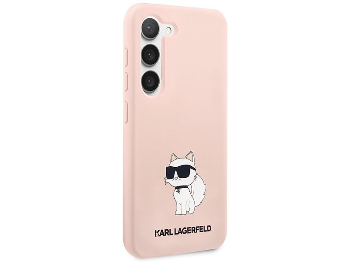 Karl Lagerfeld KLHCS23SSNCHBCP S23 S911 hardcase pink/pink Silicone Choupette