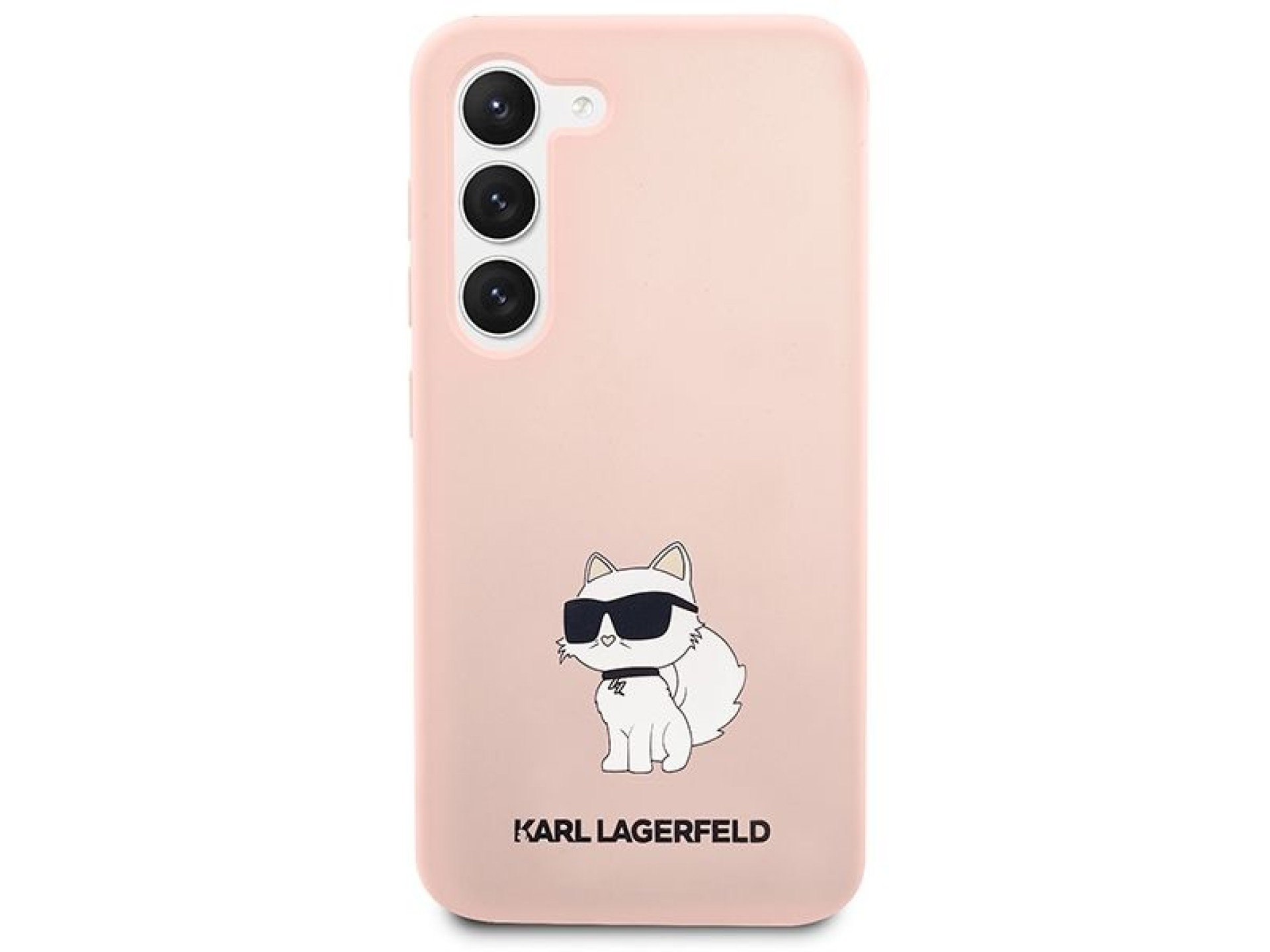 Karl Lagerfeld KLHCS23MSNCHBCP S23+ S916 estuche rígido rosa/rosa Silicona Choupette
