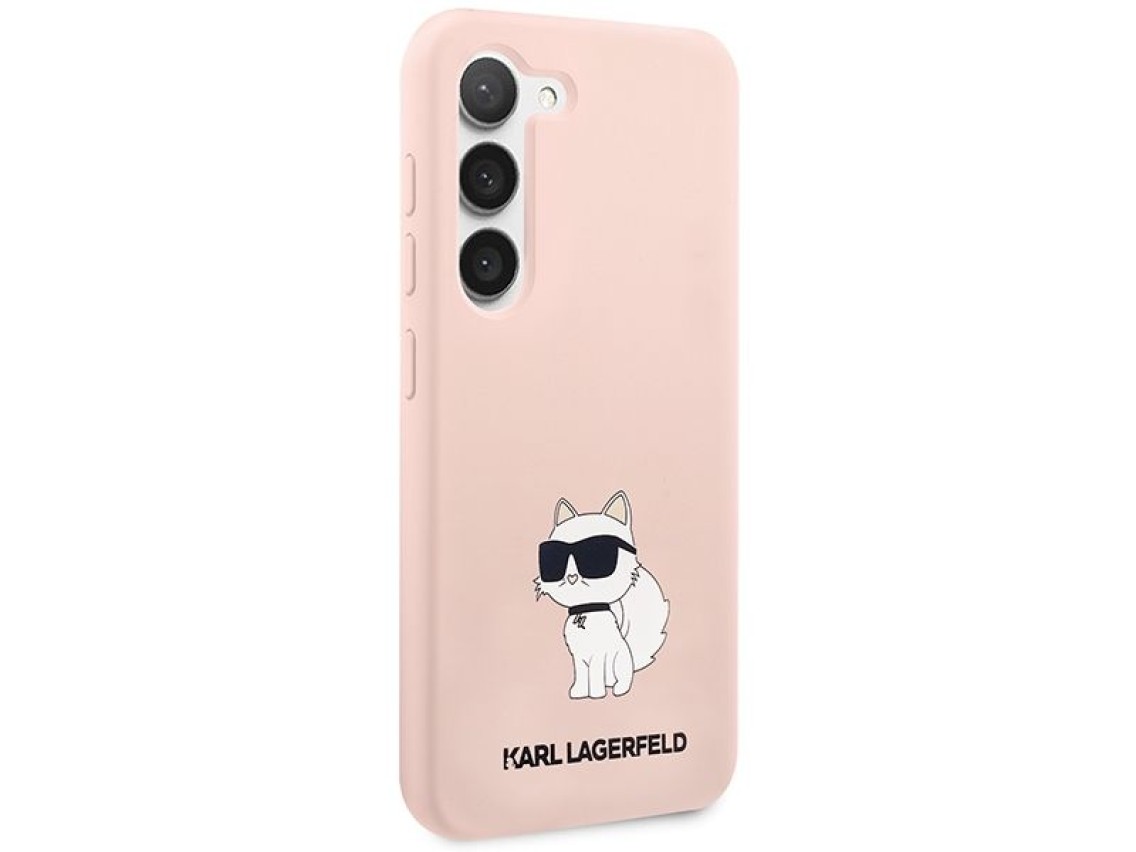 Karl Lagerfeld KLHCS23MSNCHBCP S23+ S916 estuche rígido rosa/rosa Silicona Choupette