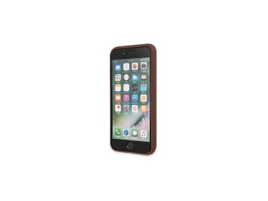 Guess 4G Stripe Collection case for iPhone 7 / 8 / SE 2020 / SE 2022 - brown Guess 4G Stripe Collection case for iPhone 7 / 8 / SE 2020 / SE 2022 - brown