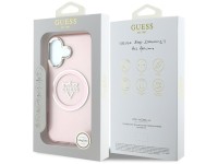 Funda Guess IML Metal Mountain Logo MagSafe para iPhone 16 - Rosa Funda Guess IML Metal Mountain Logo MagSafe para iPhone 16 - Rosa