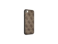 Capa Guess 4G Metal com Logo Dourado para iPhone SE 2022 / 2020 / 7 / 8 - Marrom Capa Guess 4G Metal com Logo Dourado para iPhone SE 2022 / 2020 / 7 / 8 - Marrom
