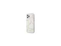 Capa Guess Gold Chain Collection para iPhone 12 Pro Max de 6,7" - Branca Capa Guess Gold Chain Collection para iPhone 12 Pro Max de 6,7" - Branca