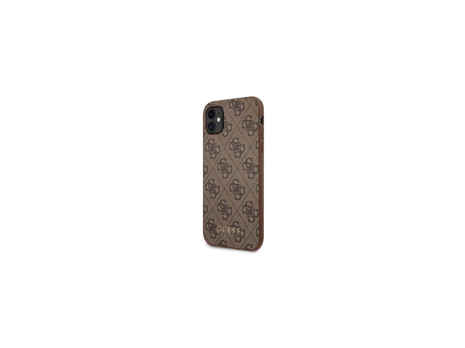 Capa Guess 4G Metal com Logo Dourado para iPhone 11 / Xr 6.1