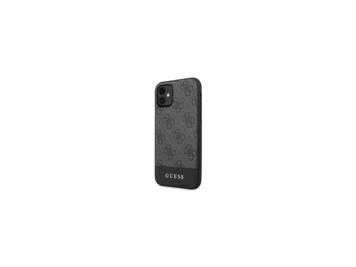 Funda Guess 4G Stripe Collection para iPhone 11 de 6,1" / XR - gris