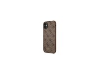 Capa Guess 4G Metal com Logo Dourado para iPhone 11 / Xr 6.1" - Marrom Capa Guess 4G Metal com Logo Dourado para iPhone 11 / Xr 6.1" - Marrom