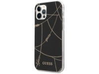 Funda Guess Gold Chain Collection para iPhone 12 Pro Max de 6,7" - Negra Funda Guess Gold Chain Collection para iPhone 12 Pro Max de 6,7" - Negra