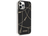 Funda Guess Gold Chain Collection para iPhone 12 Pro Max de 6,7" - Negra Funda Guess Gold Chain Collection para iPhone 12 Pro Max de 6,7" - Negra