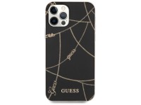 Funda Guess Gold Chain Collection para iPhone 12 Pro Max de 6,7" - Negra Funda Guess Gold Chain Collection para iPhone 12 Pro Max de 6,7" - Negra