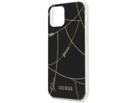 Funda Guess Gold Chain Collection para iPhone 12 Pro Max de 6,7" - Negra Funda Guess Gold Chain Collection para iPhone 12 Pro Max de 6,7" - Negra