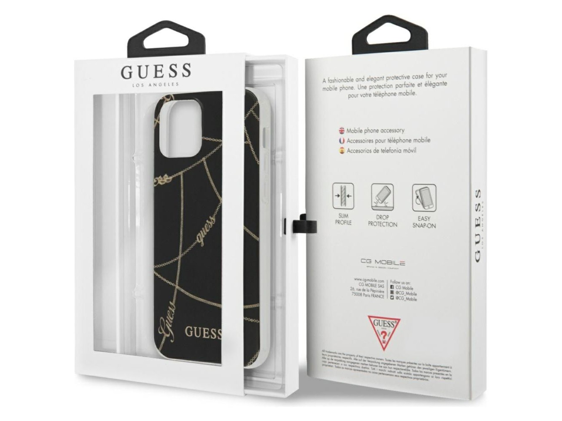 Funda Guess Gold Chain Collection para iPhone 12 Pro Max de 6,7