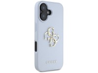Funda Guess Grained Big 4G Logo Small Classic Logo para iPhone 16 - azul Funda Guess Grained Big 4G Logo Small Classic Logo para iPhone 16 - azul