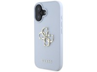 Funda Guess Grained Big 4G Logo Small Classic Logo para iPhone 16 - azul Funda Guess Grained Big 4G Logo Small Classic Logo para iPhone 16 - azul