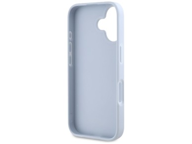 Guess Grained Big 4G Logo Small Classic Logo case for iPhone 16 - blue Guess Grained Big 4G Logo Small Classic Logo case for iPhone 16 - blue