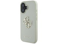 Guess Grained Big 4G Logo Small Classic Logo case for iPhone 16 - green Guess Grained Big 4G Logo Small Classic Logo case for iPhone 16 - green