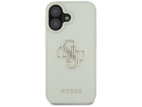 Guess Grained Big 4G Logo Small Classic Logo case for iPhone 16 - green Guess Grained Big 4G Logo Small Classic Logo case for iPhone 16 - green