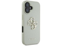 Guess Grained Big 4G Logo Small Classic Logo case for iPhone 16 - green Guess Grained Big 4G Logo Small Classic Logo case for iPhone 16 - green