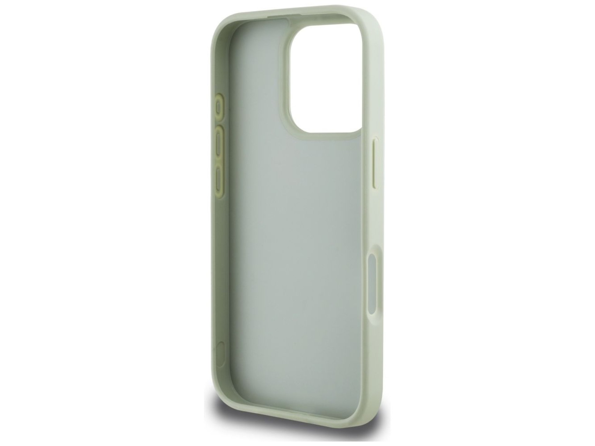 Funda Guess Grained Big 4G Logo Small Classic Logo para iPhone 16 Pro Max - verde