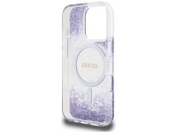 Funda Guess HC Resin Bottom Glitter MagSafe para iPhone 16 Pro Max - morado Funda Guess HC Resin Bottom Glitter MagSafe para iPhone 16 Pro Max - morado