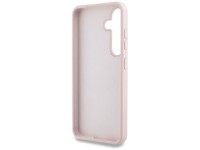 Capa de silicone Guess com logo 4G grande na parte inferior para Samsung Galaxy S25 - Rosa Capa de silicone Guess com logo 4G grande na parte inferior para Samsung Galaxy S25 - Rosa
