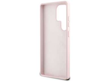 Guess Silicone Big 4G Logo Bottom Script Case for Samsung Galaxy S25 Ultra - Pink Guess Silicone Big 4G Logo Bottom Script Case for Samsung Galaxy S25 Ultra - Pink
