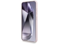 Capa de silicone Guess com logo 4G grande na parte inferior para Samsung Galaxy S25 - Rosa Capa de silicone Guess com logo 4G grande na parte inferior para Samsung Galaxy S25 - Rosa