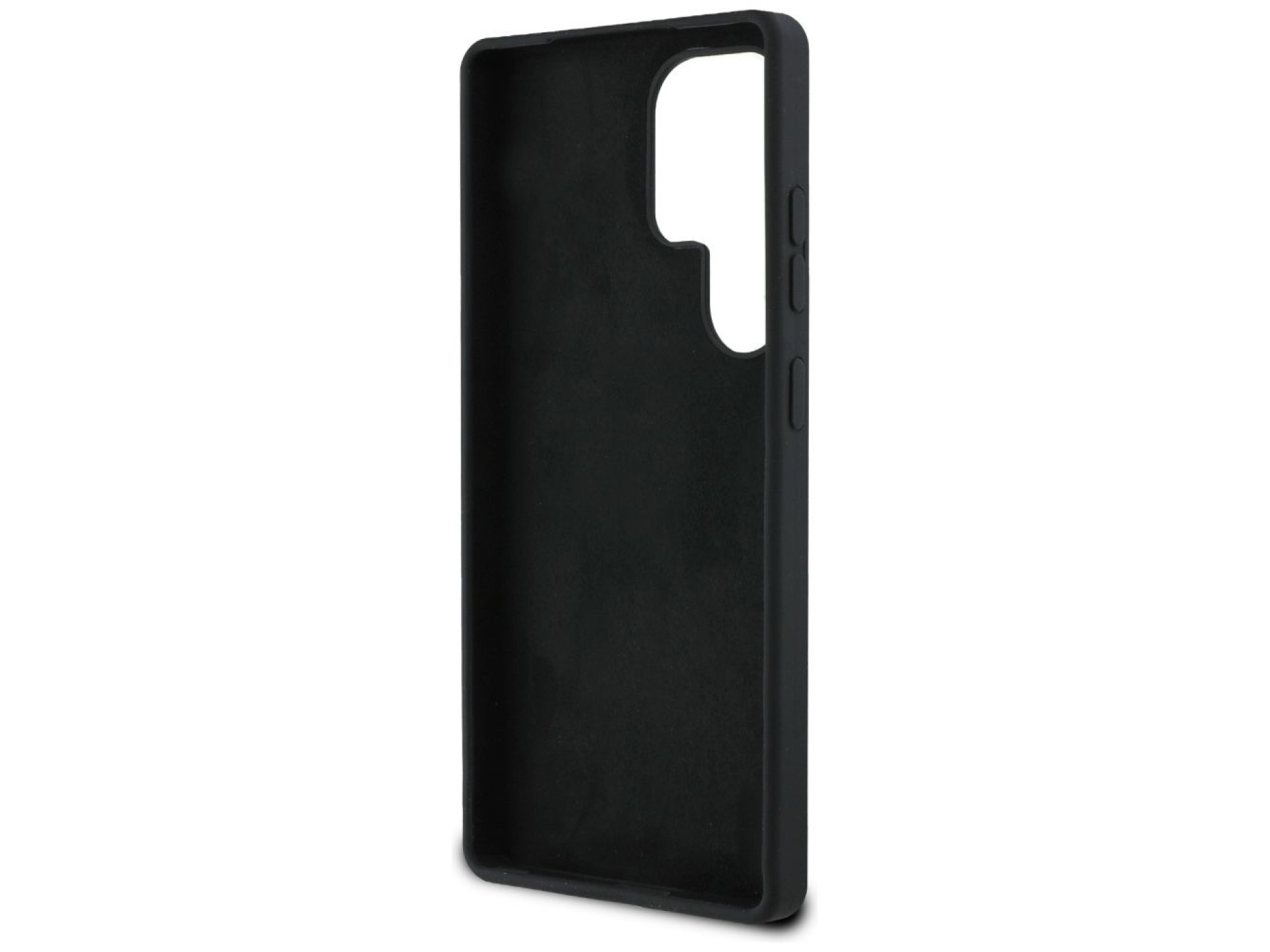 Capa Guess de silicone com logotipo 4G grande na parte inferior para Samsung Galaxy S25 Ultra - pret