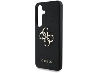 Funda Guess Grained Big 4G Logo Small Classic Logo para Samsung Galaxy S25 negra Funda Guess Grained Big 4G Logo Small Classic Logo para Samsung Galaxy S25 negra