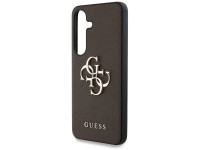 Guess Grained Big 4G Logo Small Classic Logo case for Samsung Galaxy S25 Plus brown Guess Grained Big 4G Logo Small Classic Logo case for Samsung Galaxy S25 Plus brown