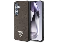 Funda Guess MagSafe con estampado en caliente de peon�as y logotipo triangular para Samsung Galaxy S