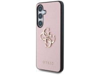 Funda Guess Grained Big 4G Logo Small Classic Logo para Samsung Galaxy S25 Plus rosa Funda Guess Grained Big 4G Logo Small Classic Logo para Samsung Galaxy S25 Plus rosa